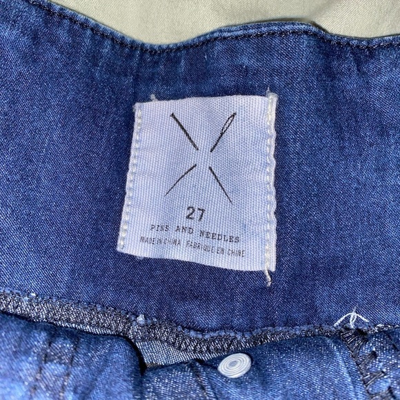 Anthropologie Urban Outfitters Pins and Needles High Rise Button Up Shorts - Picture 6 of 8